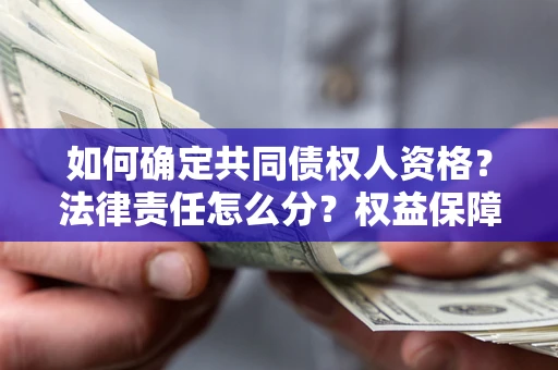 北京如何确定共同债权人资格？法律责任怎么分？权益保障技巧揭秘！