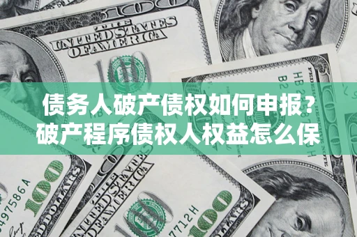 北京债务人破产债权如何申报？破产程序债权人权益怎么保障？