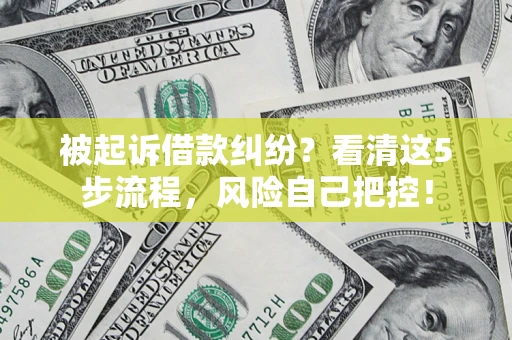 北京被起诉借款纠纷？看清这5步流程，风险自己把控！