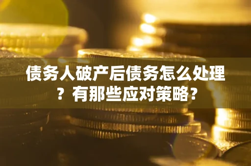 北京债务人破产后债务怎么处理？有那些应对策略？
